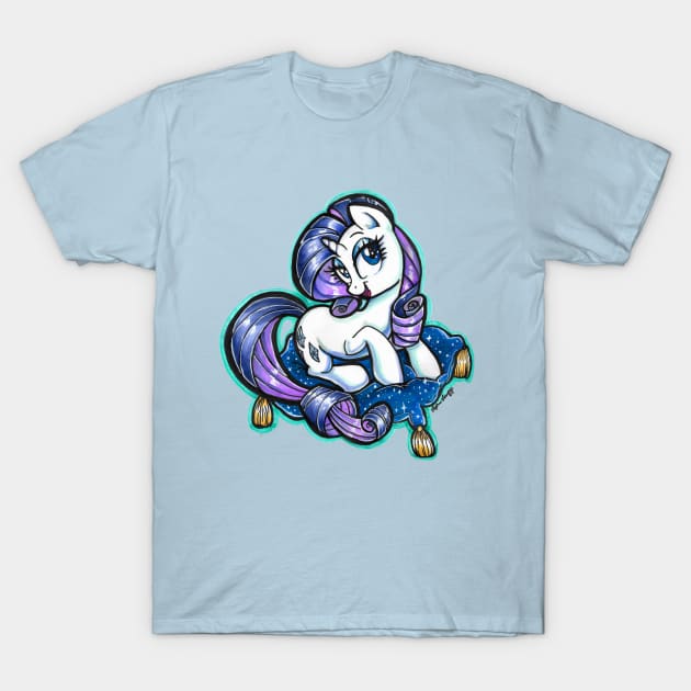 Rarity T-Shirt by SophieScruggs